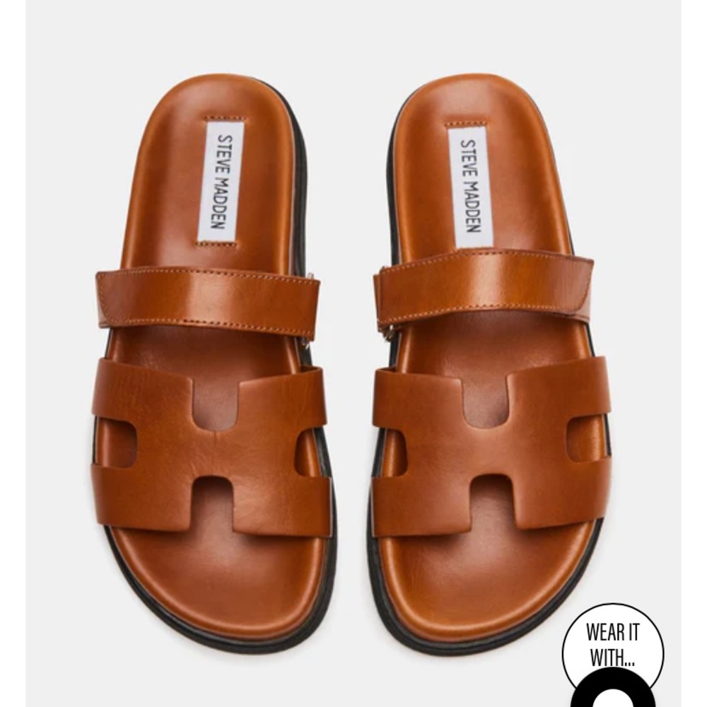 Steve Madden Mayven sandals in camel